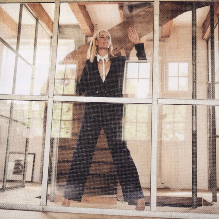 COLLAR HARNESS | SHEREE | WHITE