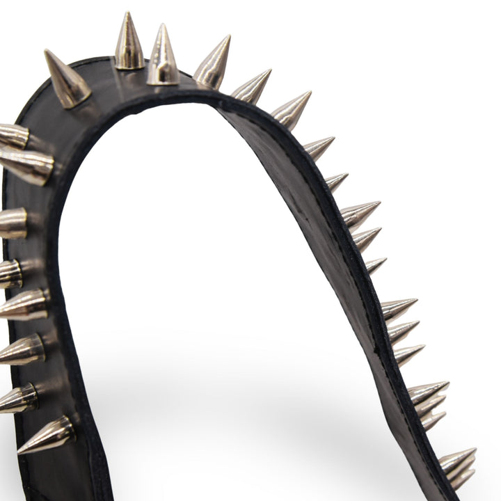 BLAKELY | HALF MOON SHOULDER BAG WITH STUDS