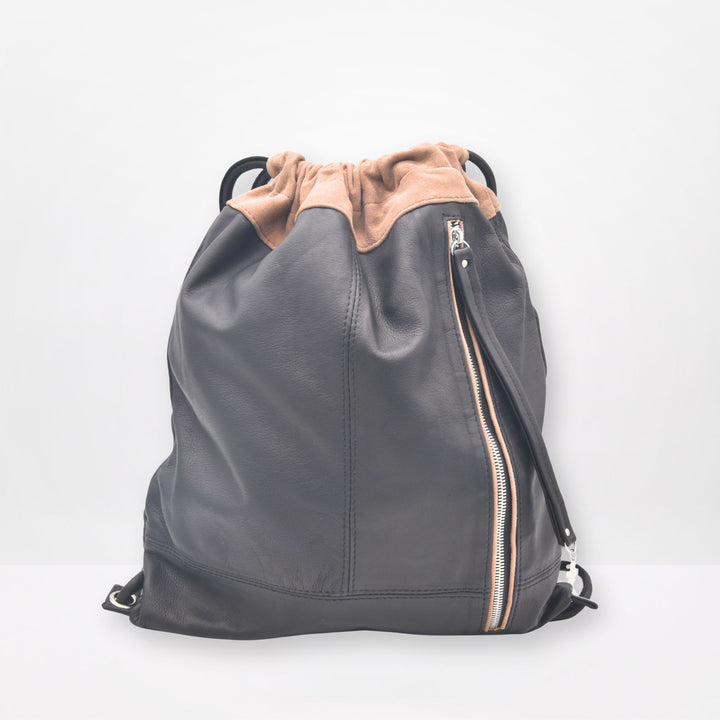 LITTLE LIZY | BLACK & TAN  | CLASSIC SACK BAG
