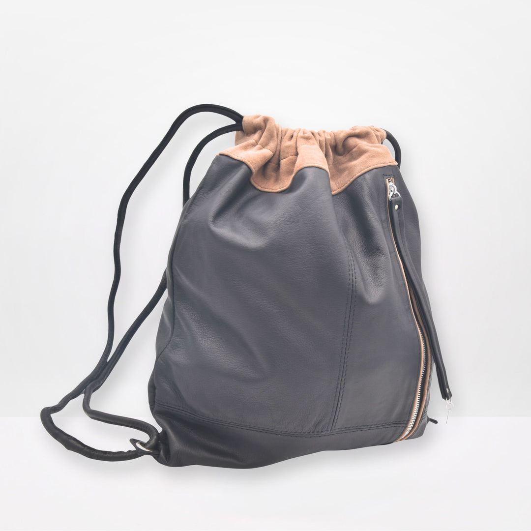 LITTLE LIZY | BLACK & TAN  | CLASSIC SACK BAG