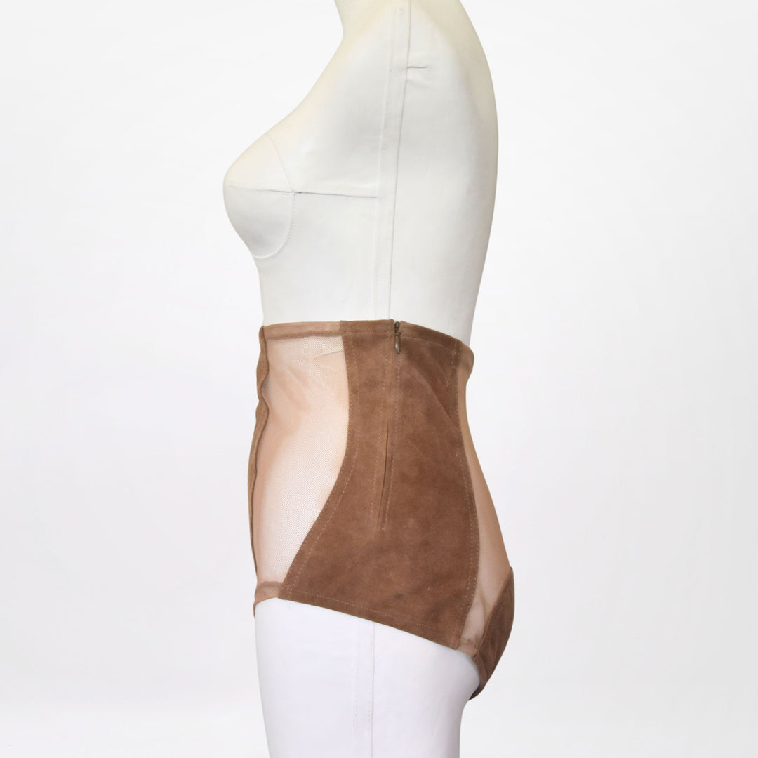 BETTY | TAN | HIGH WAIST BRIEF