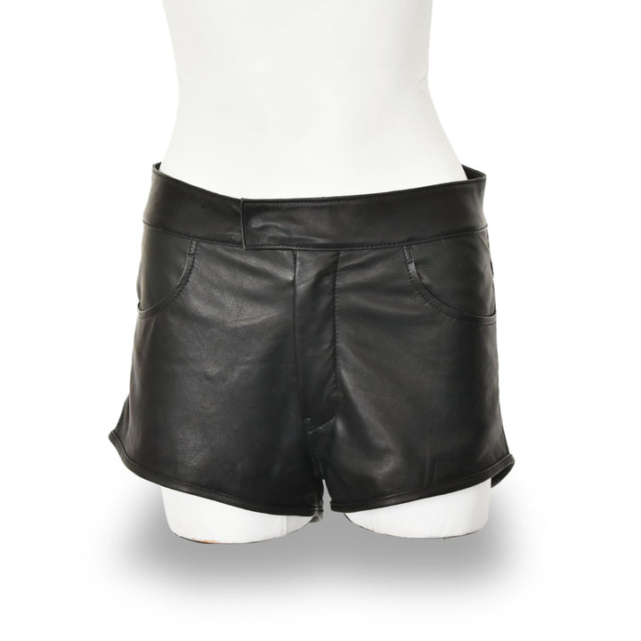 LUNA | BLACK | HIGH WAIST SHORTS