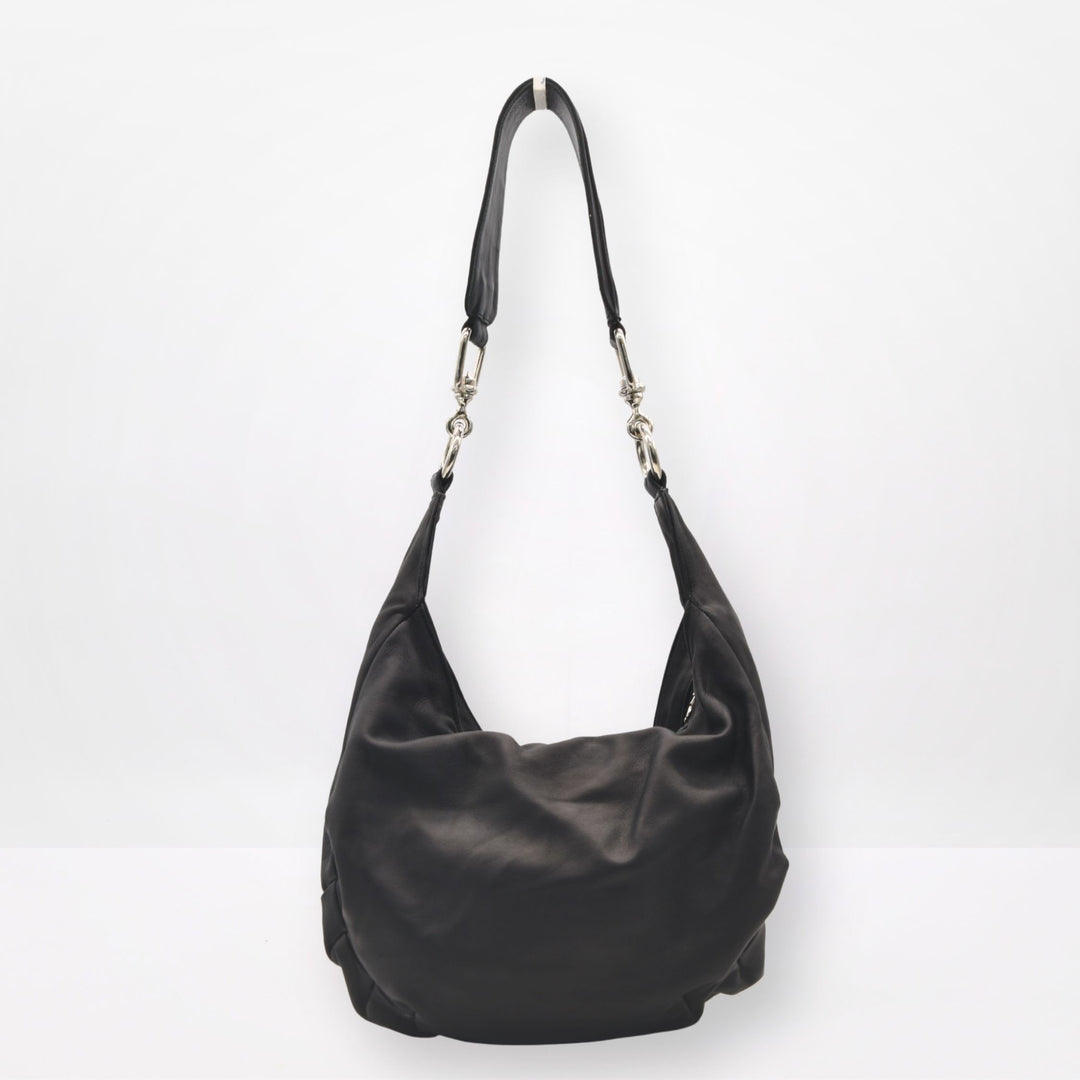 ZELDA | BLACK | HALF MOON BAG