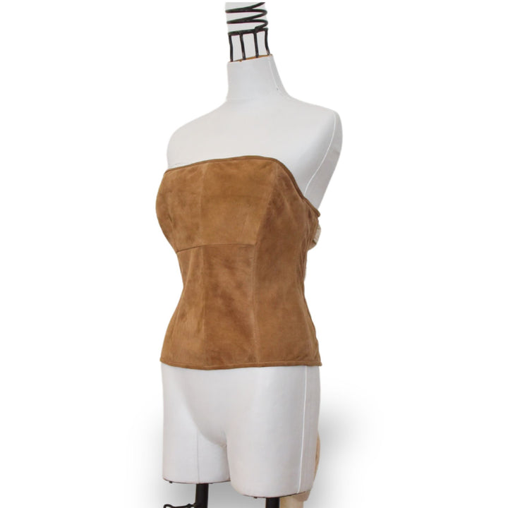 APULIA | TAN | BOW BELT CORSET