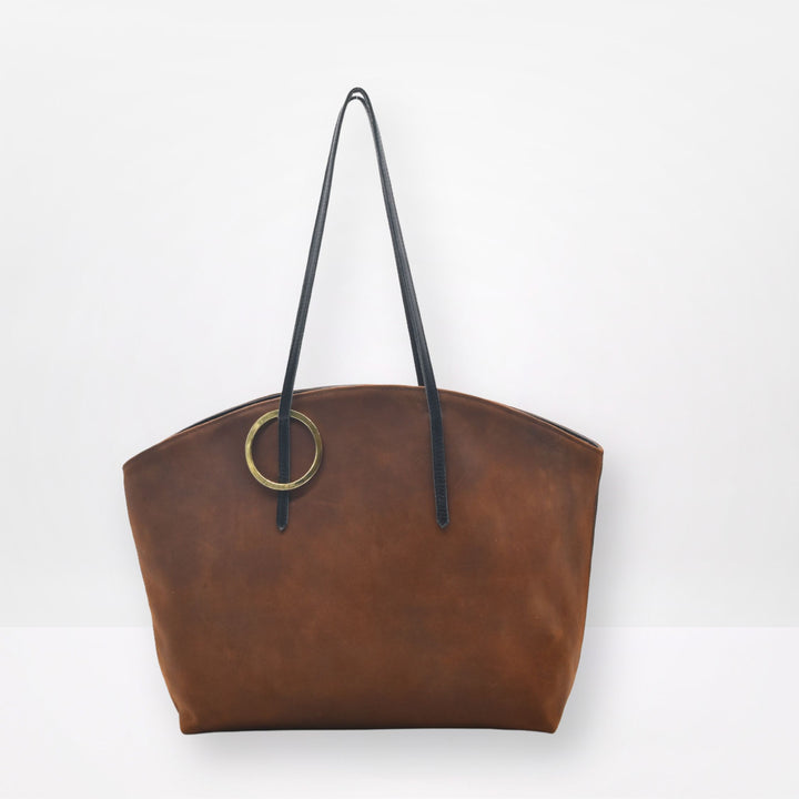 KAIA | BROWN |TOTE BAG