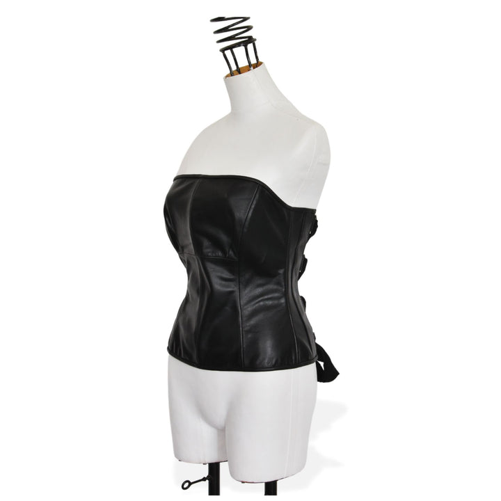 APULIA | BLACK | BOW BELT CORSET