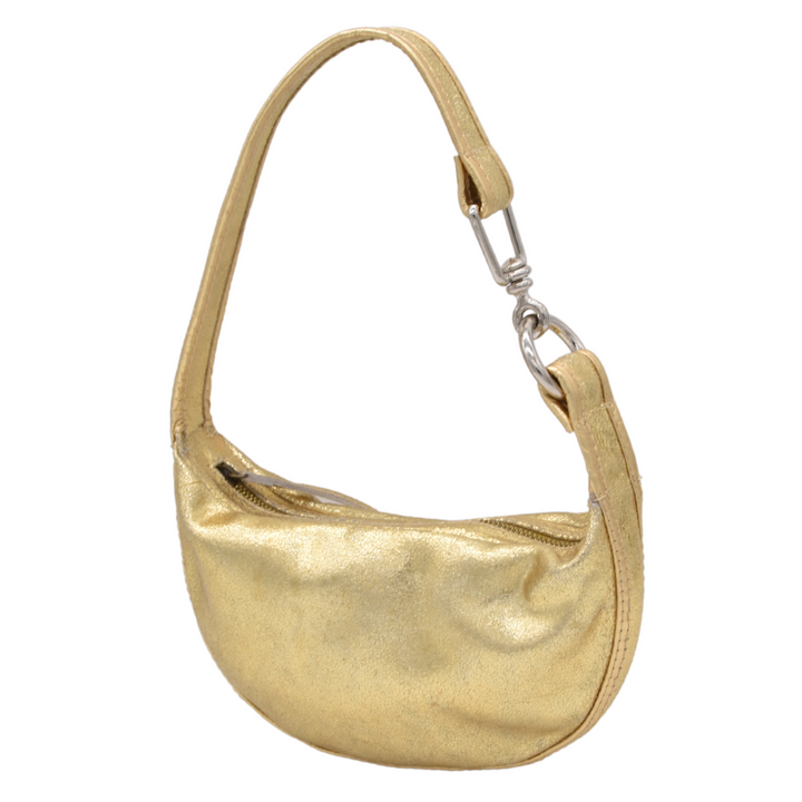 MYLA | GOLD | HALFMOON SHOULDER BAG