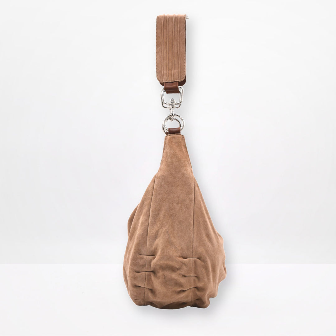 ZELDA | TAN | HALF MOON BAG