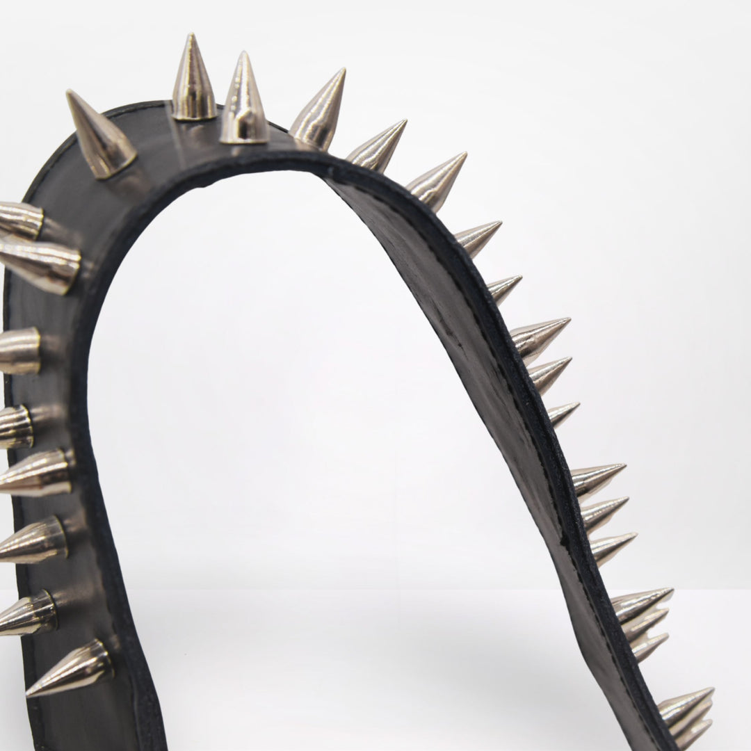 BLAKELY | HALF MOON SHOULDER BAG WITH STUDS