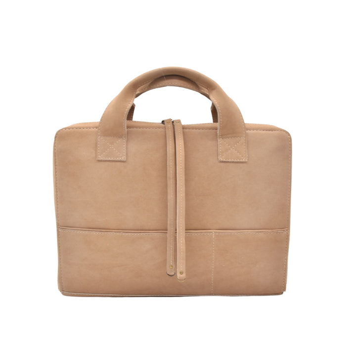 COMPUTER SLEEVE BAG  | SAGA | TAN