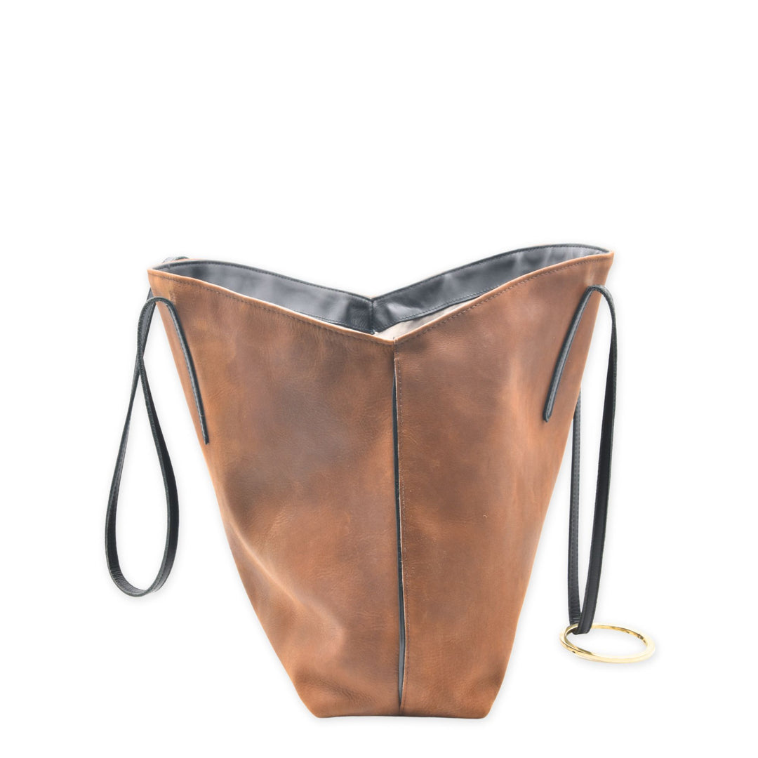 KAIA | BROWN |TOTE BAG