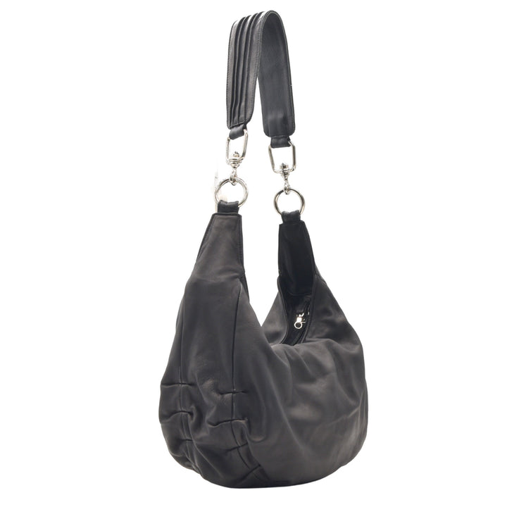 ZELDA | BLACK | HALF MOON BAG