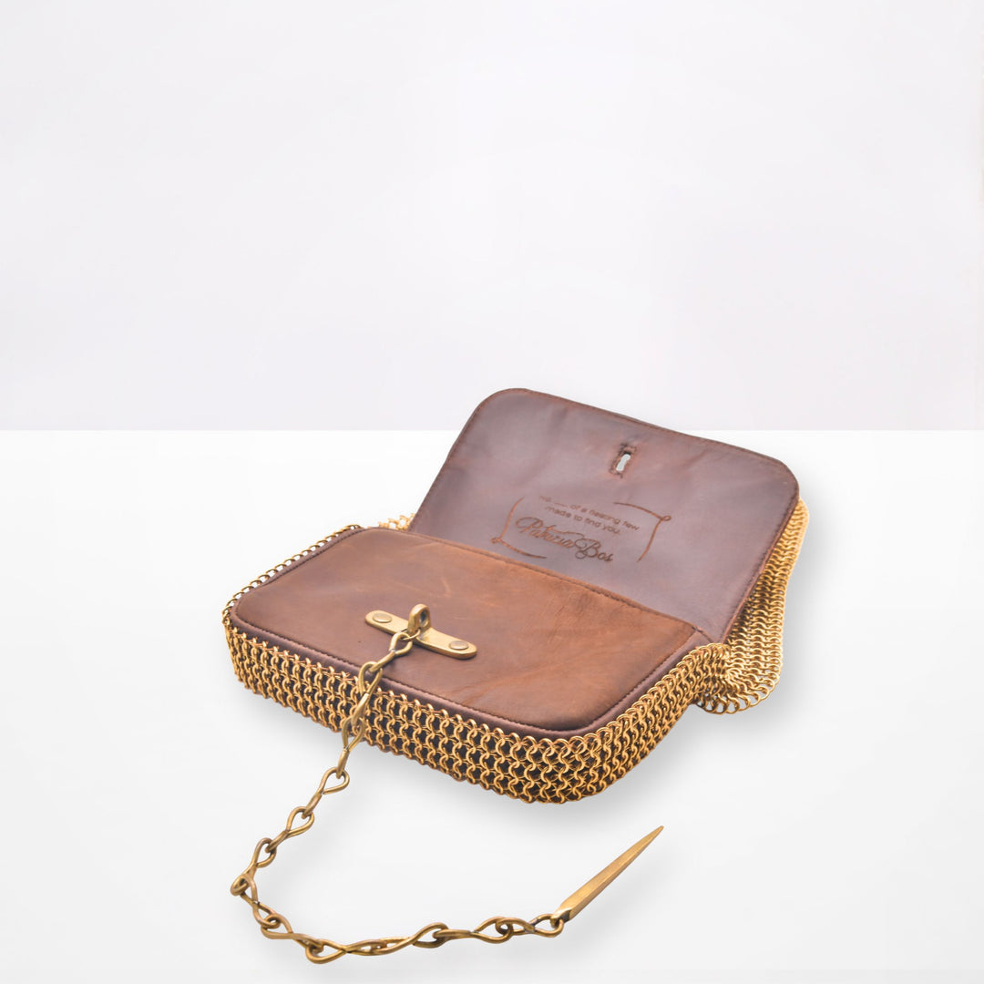 ELODIE SHOULDER BAG | BROWN