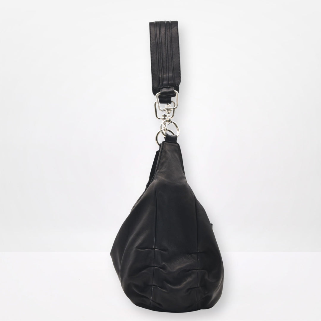 ZELDA | BLACK | HALF MOON BAG