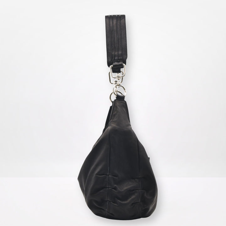 ZELDA | BLACK | HALF MOON BAG