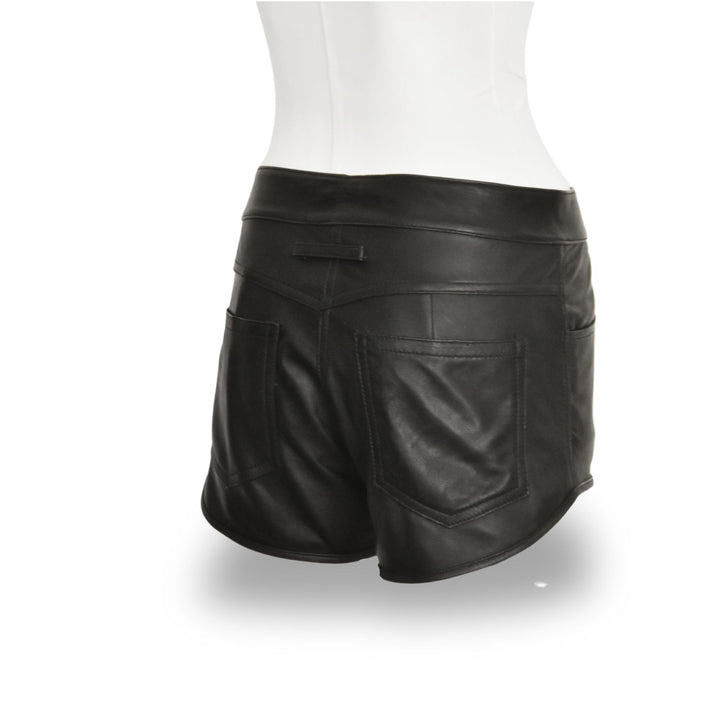 LUNA | BLACK | HIGH WAIST SHORTS