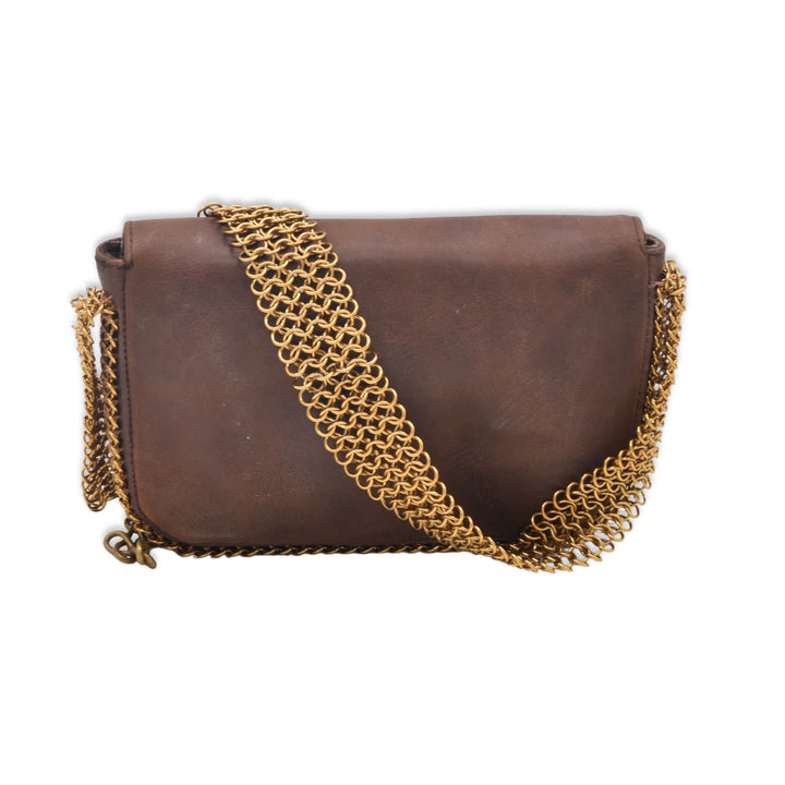 ELODIE SHOULDER BAG | BROWN