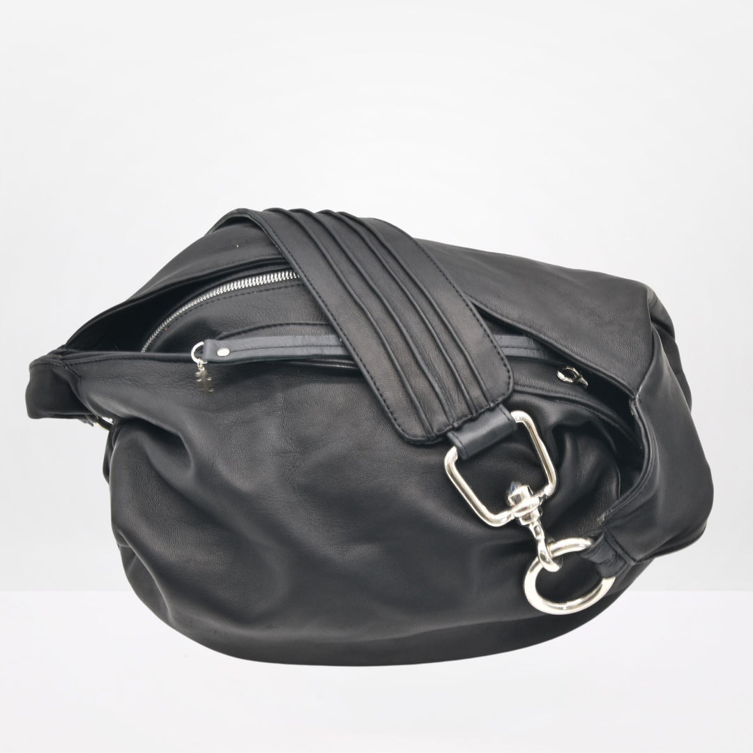 ZELDA | BLACK | HALF MOON BAG