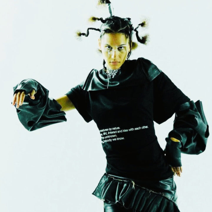 SHOULDER COVER  | NETTY | BLACK