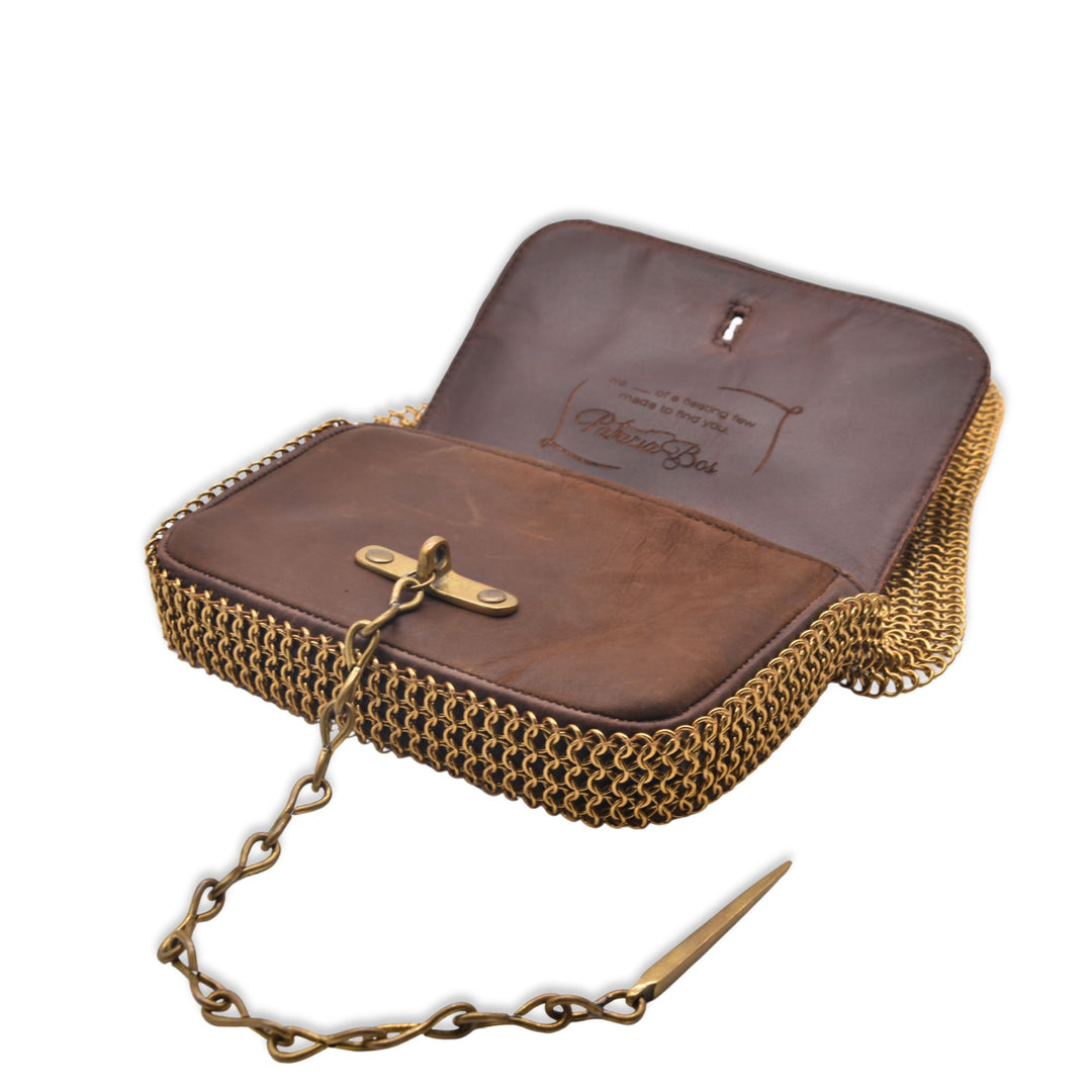 ELODIE SHOULDER BAG | BROWN