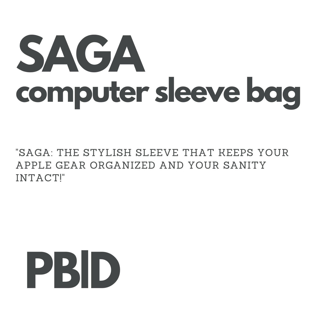 COMPUTER SLEEVE BAG  | SAGA | TAN