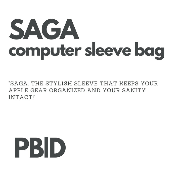 COMPUTER SLEEVE BAG  | SAGA | TAN