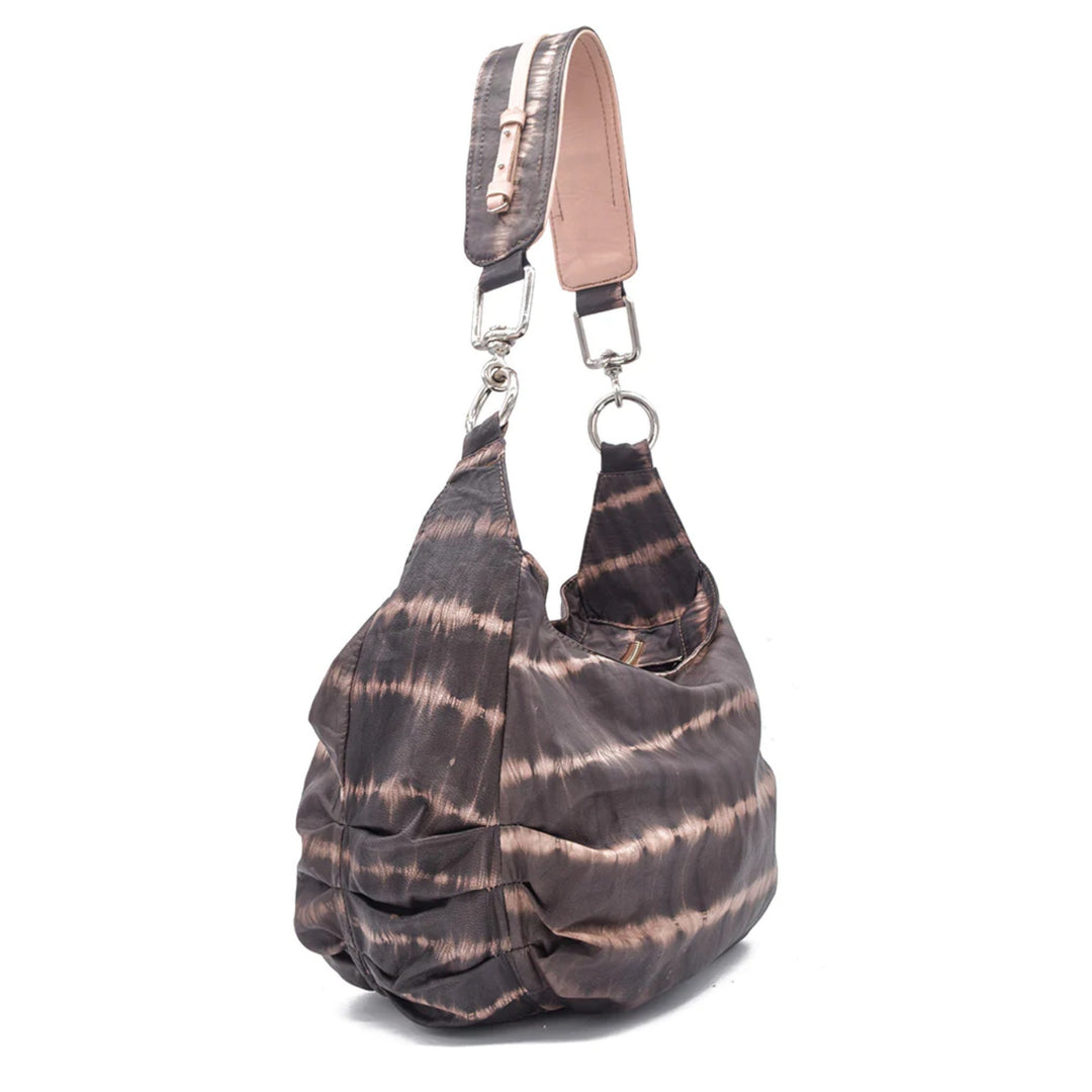 ZELDA | BATIK LEATHER | HALF MOON BAG