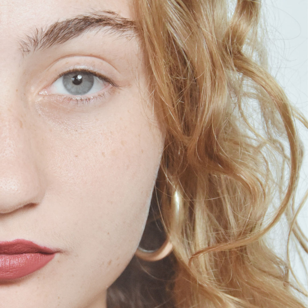 silver  hoop earrings 