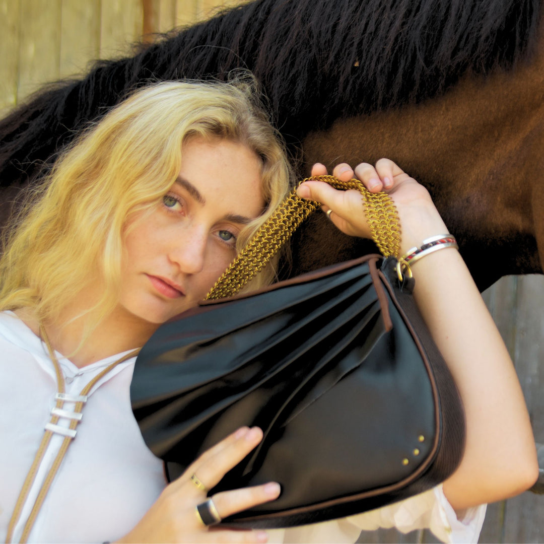 ISIS shoulder bag, view 2, Patricia Bos Designs