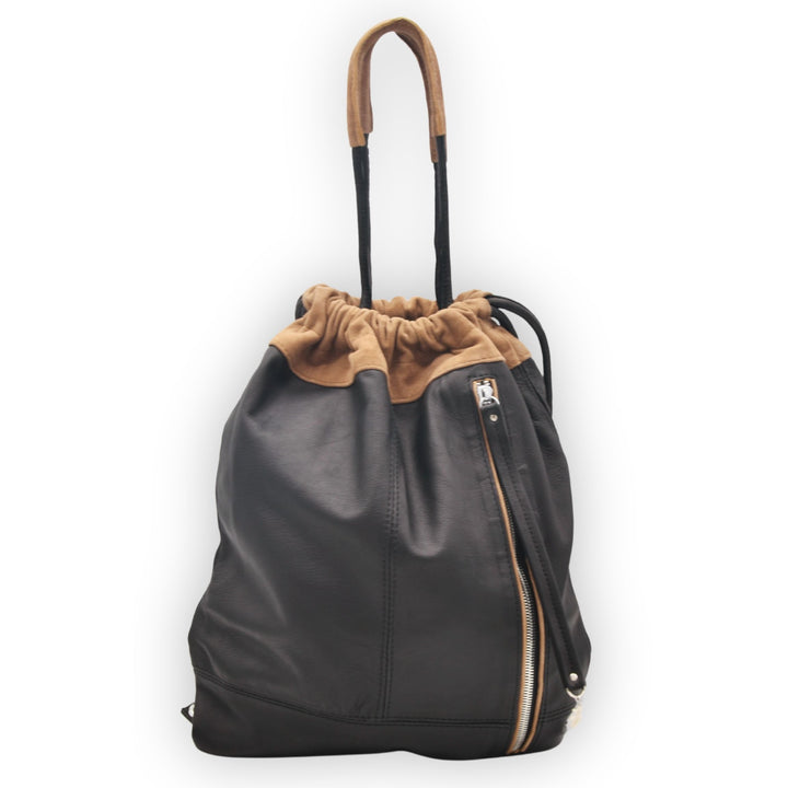 LITTLE LIZY | BLACK & TAN  | CLASSIC SACK BAG