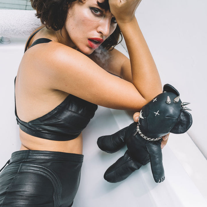 Punk teddy bear - Patricia Bos