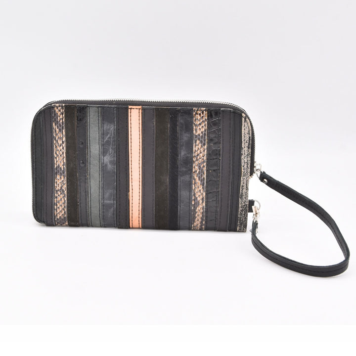 UTOPIA -BLACK-ZIPPER WALLET