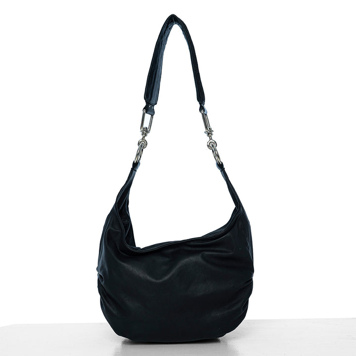 leather black Shoulder bag -by Patricia Bos
