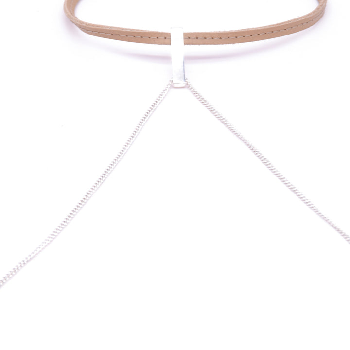 EVA | TAN | DROP NECKLACE