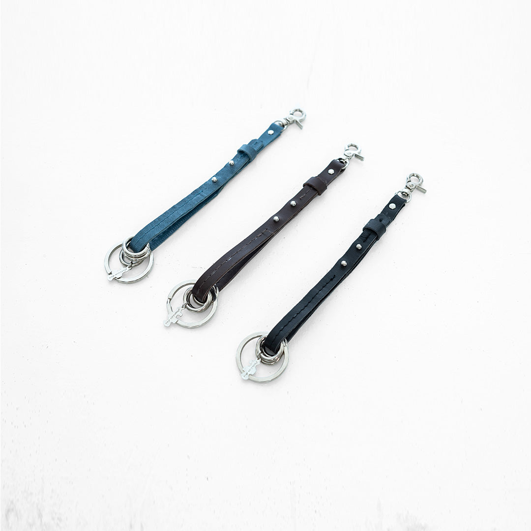 Cahira | leather keychain - Patricia Bos