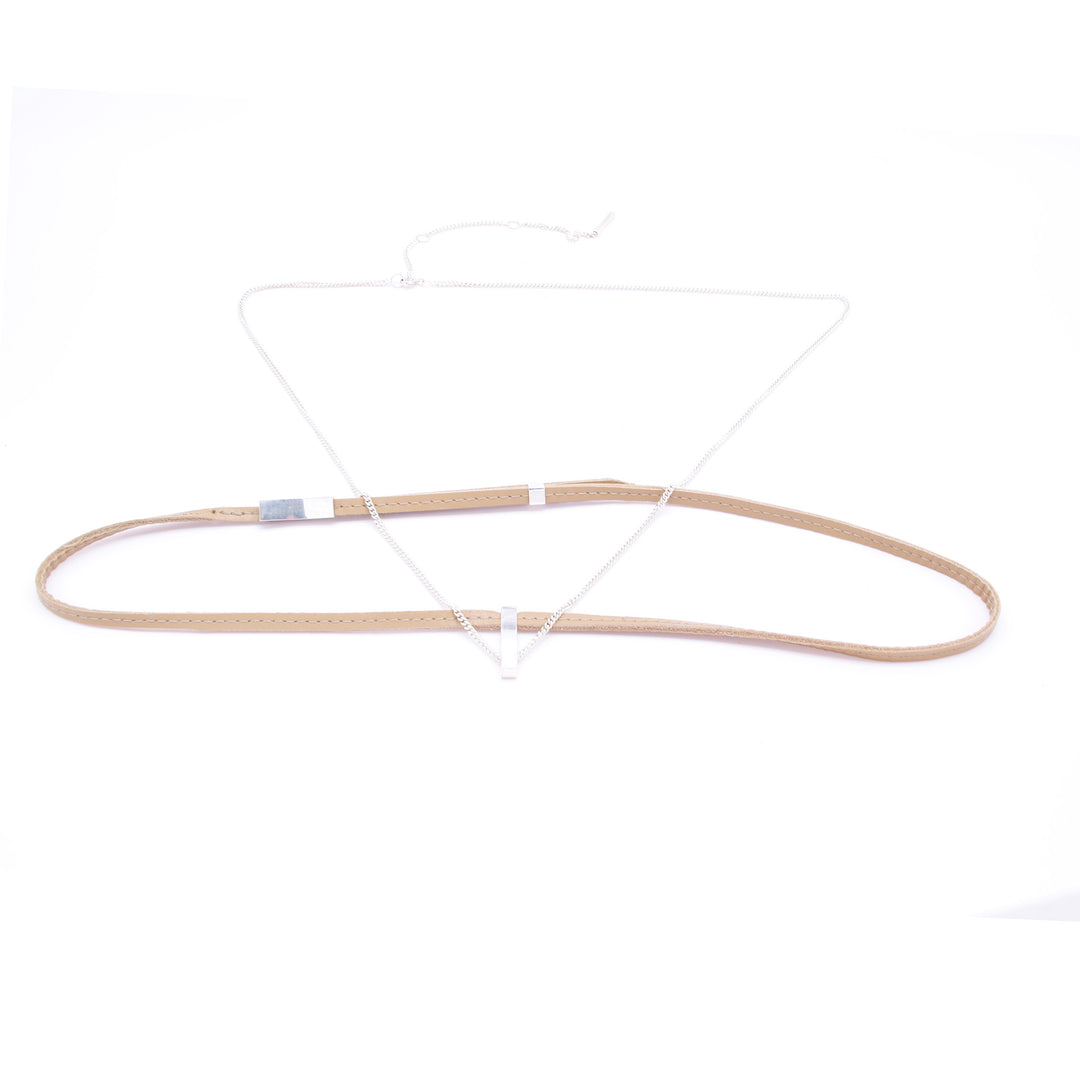 VELMA | TAN | NECKLACE - BODY CHAIN
