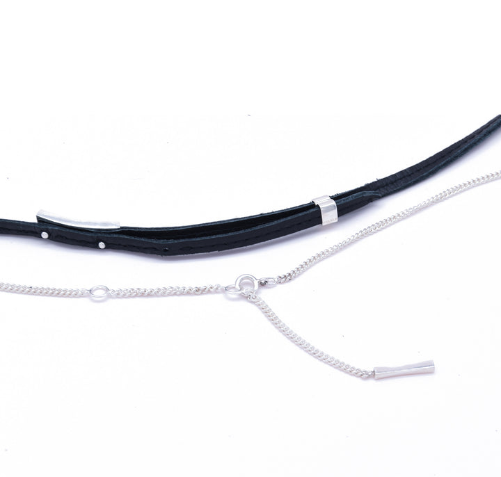 VELMA | BLACK | NECKLACE - BODY CHAIN