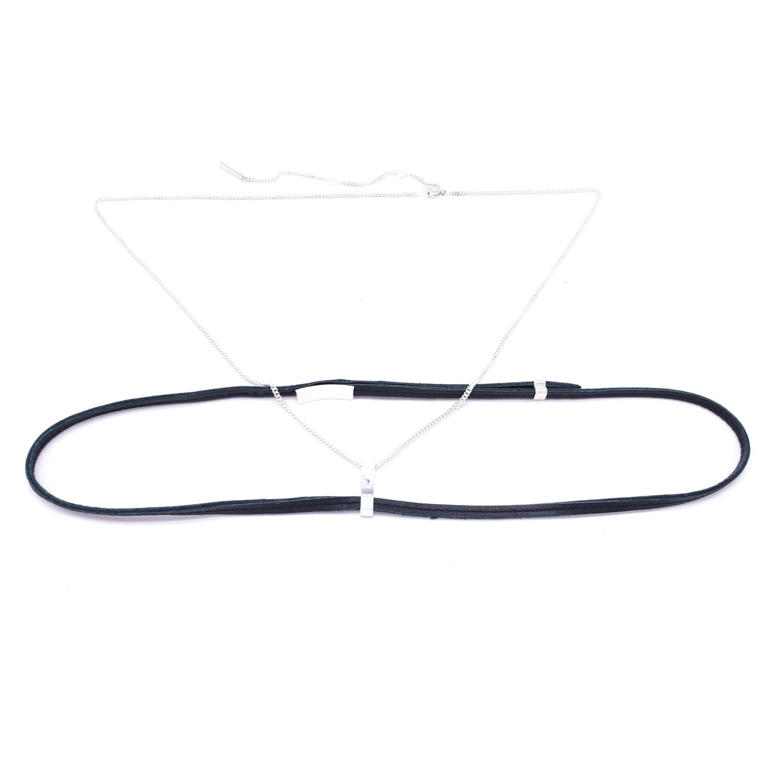 VELMA | BLACK | NECKLACE - BODY CHAIN