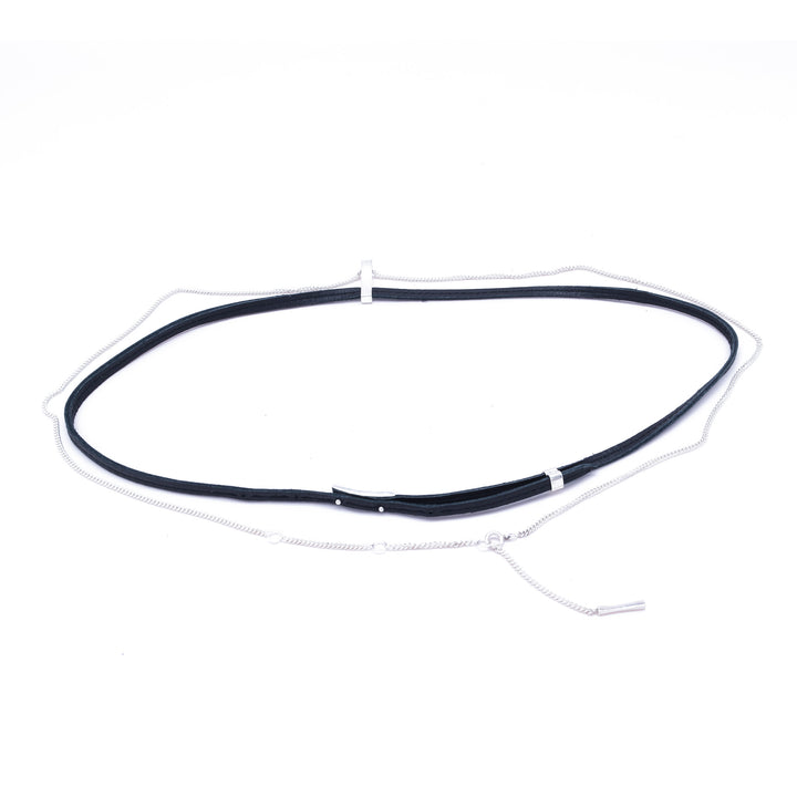 VELMA | BLACK | NECKLACE - BODY CHAIN