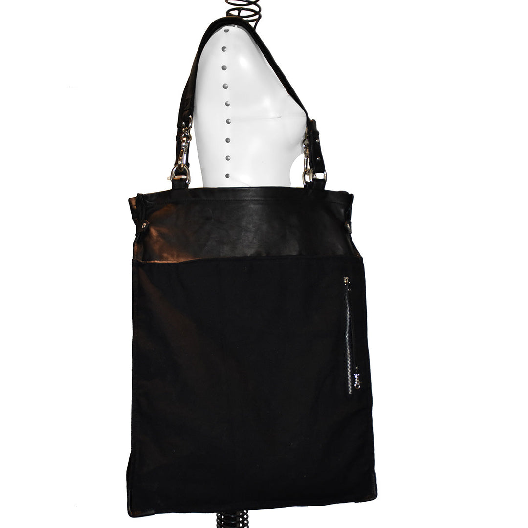 PHILLY| SHOPPER BACKPACK BLACK