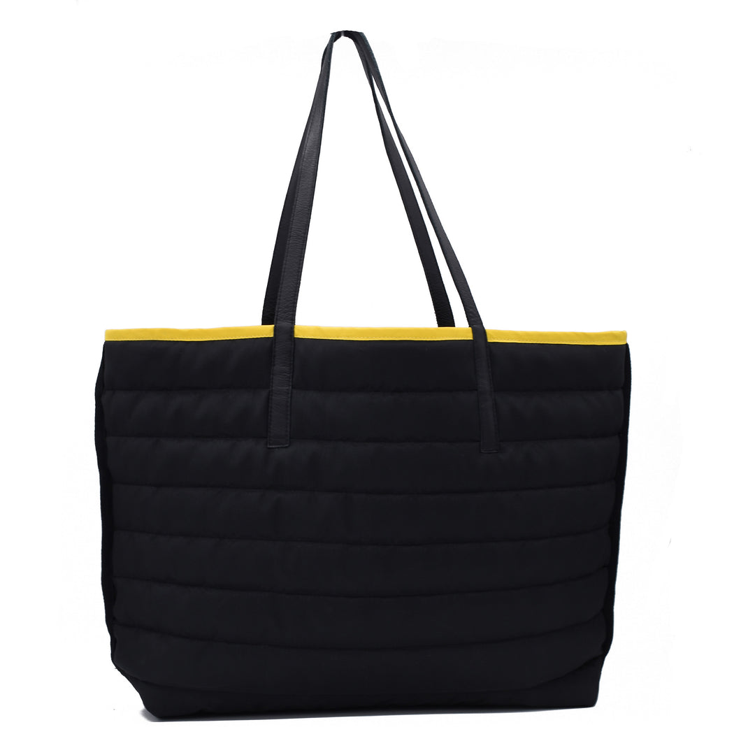 TINNY | BLACK & GRAY | SHOPPER  BAG