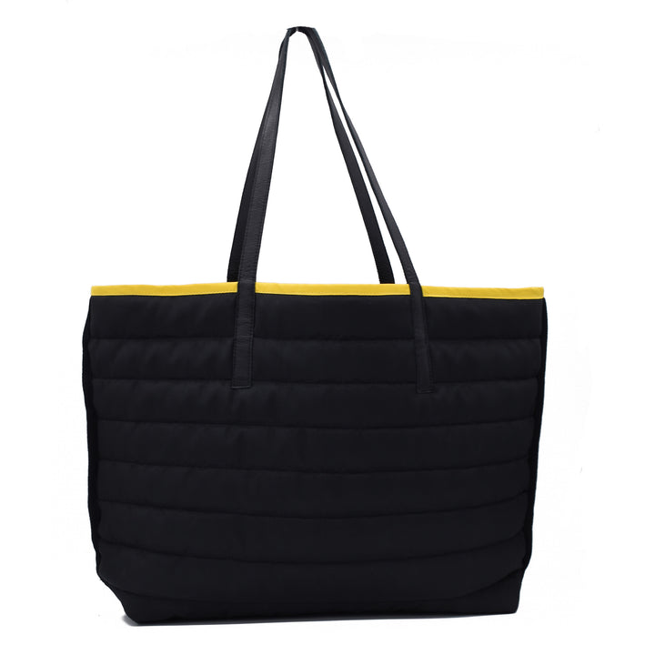 TINNY | BLACK & GRAY | SHOPPER  BAG