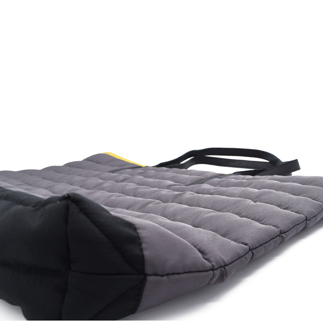 TINNY | BLACK & GRAY | SHOPPER  BAG