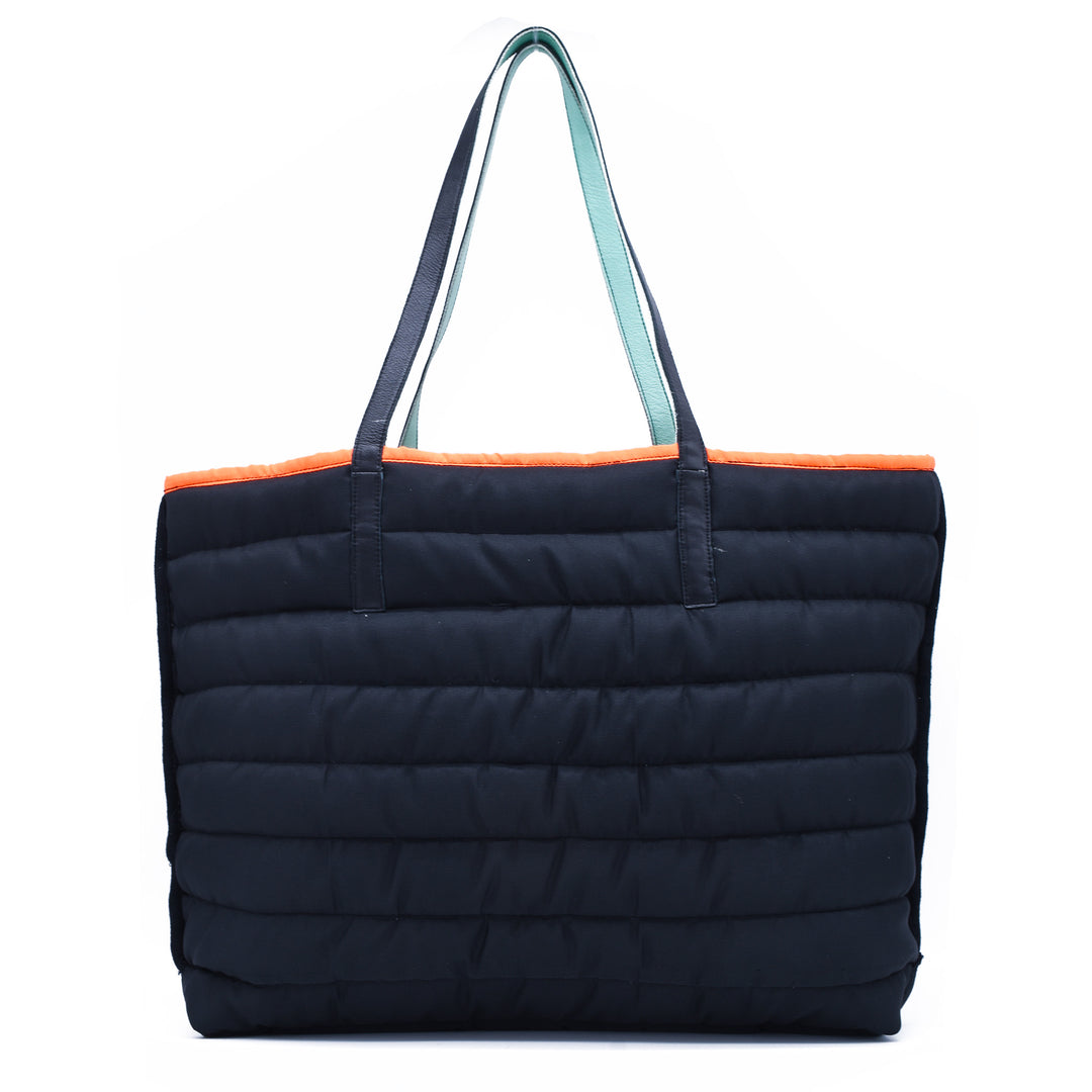 TINNY | TAN & ORANGE | SHOPPER  BAG