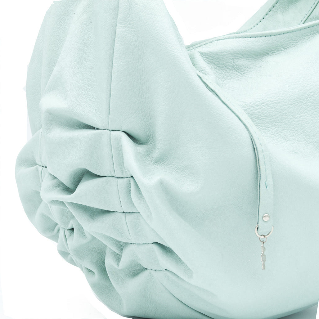 ZELDA | MINT GREEN | HALF MOON BAG