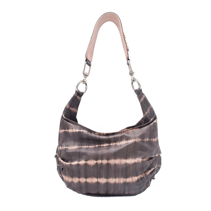 ZELDA | BATIK LEATHER | HALF MOON BAG