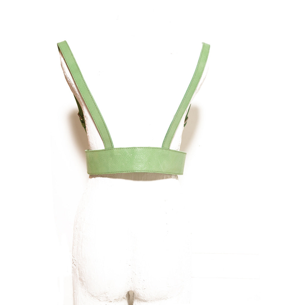 SUSPENDER BELT| KACY | GREEN