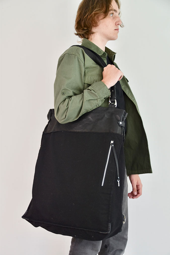 PHILLY| SHOPPER BACKPACK BLACK