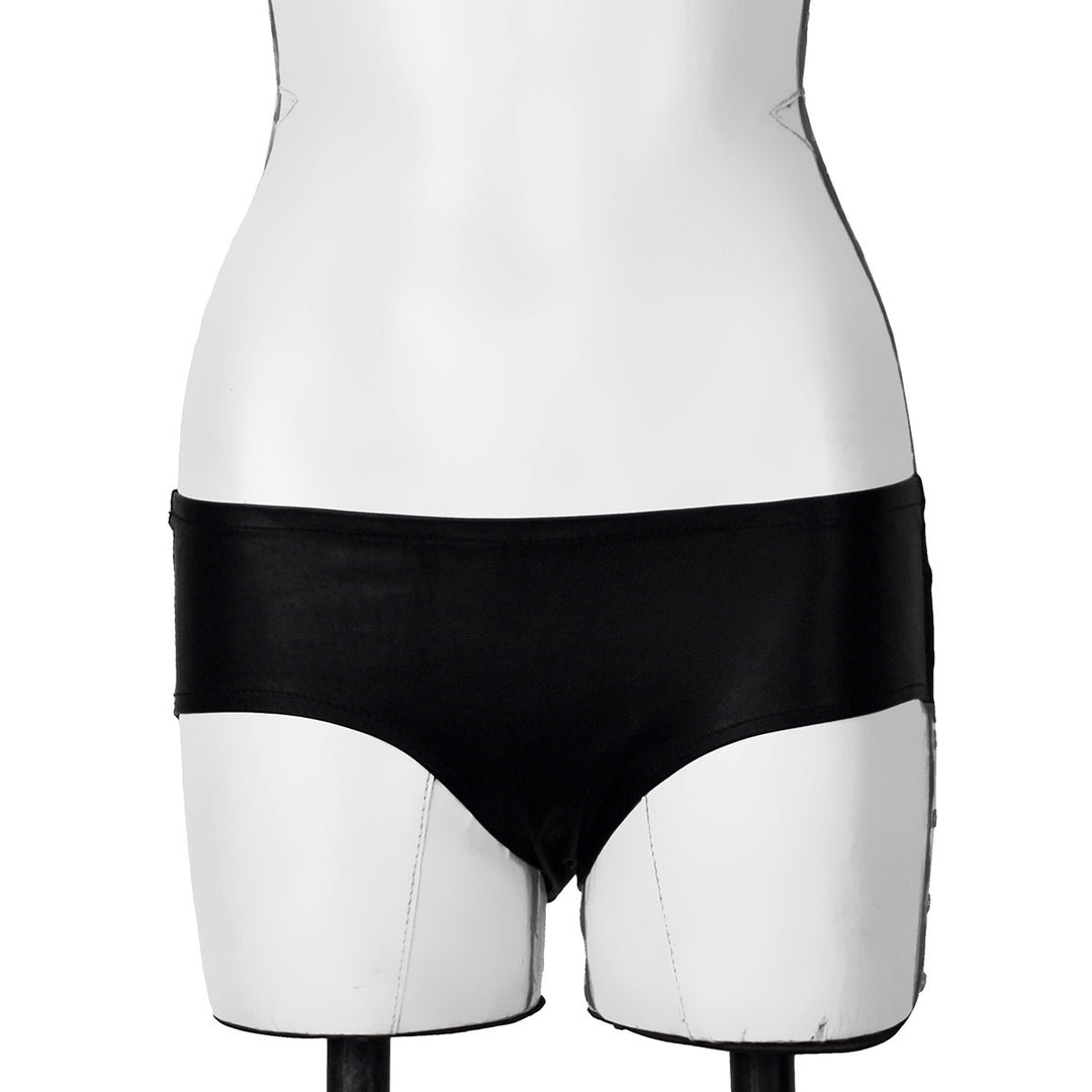 Isla | Leather Sheer Briefs - Patricia Bos