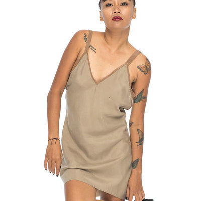 Jenny | Silk Mini Dress - Patricia Bos